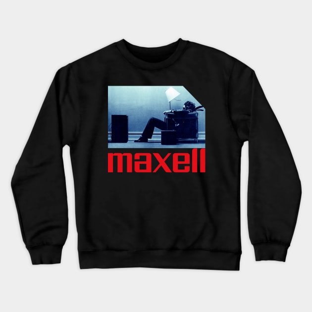 Blown Away "Maxell" Crewneck Sweatshirt by Lazy Sunday